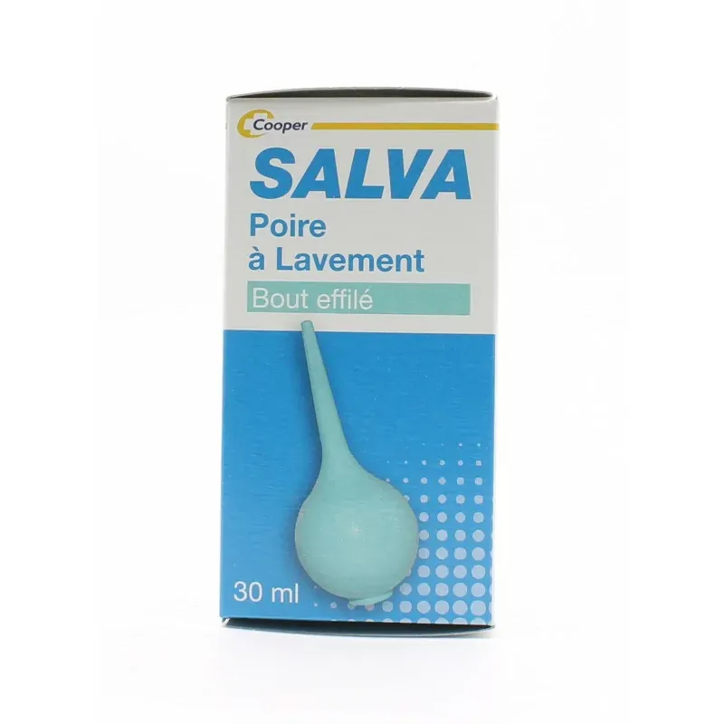 Cooper Salva Poire à Lavement Bout Effilé 30ml