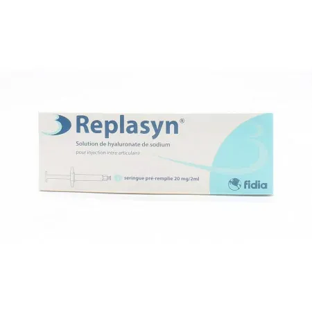 Replasyn Solution de Hyaluronate de Sodium 20mg/2ml