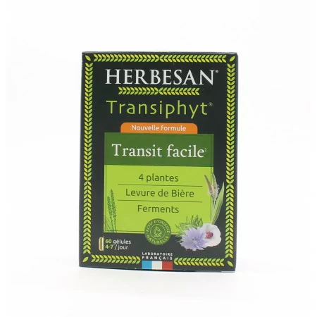 Herbesan Transiphyt Transit Facile 60 gélules - Univers Pharmacie