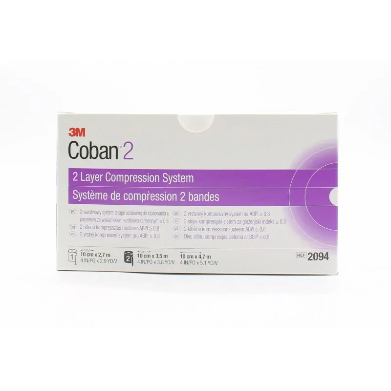 3M Coban 2 Système de Compression 2 Bandes