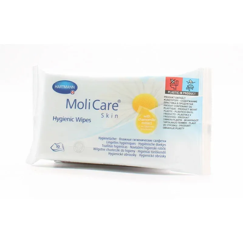 Molicare Skin Petites Lingettes Hygiéniques x10