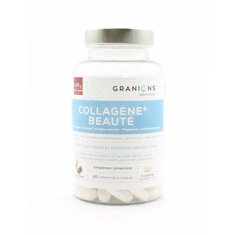 Granions Collagène Beauté+ 120 comprimés - Univers Pharmacie Granions Collagène Beauté+ 120 comprimés - Univers Pharmacie