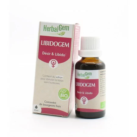 Herbalgem CG32 Libidogem Désir et Libido Bio 30ml - Univers Pharmacie
