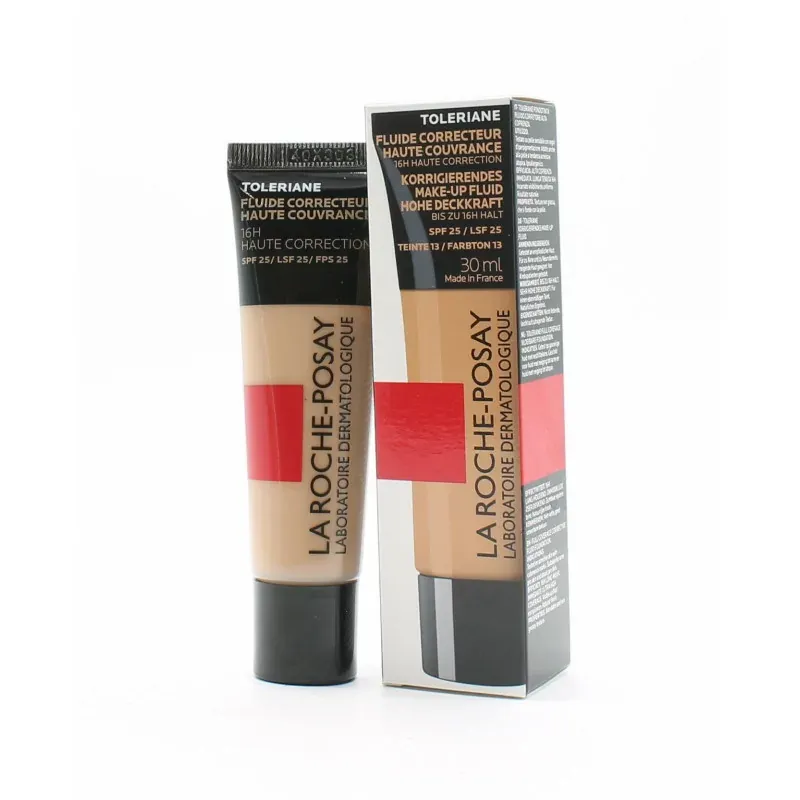 La Roche-Posay Toleriane Fluide Correcteur de Teint 13 Beige Sable 30ml - Univers Pharmacie