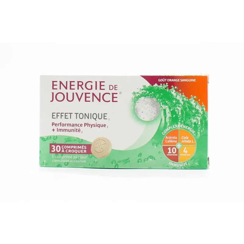 Energie de Jouvence Effet Tonique 30 comprimés à croquer
