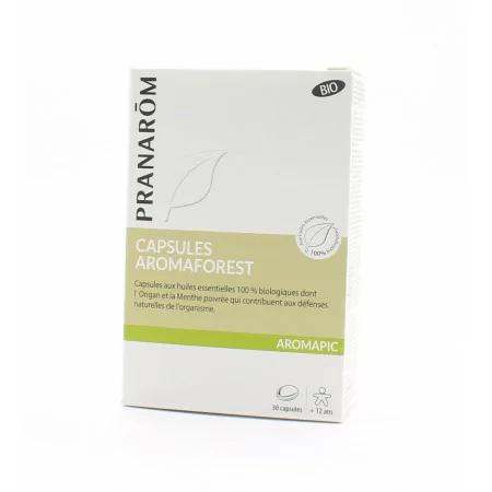 Pranarom Capsules Aromaforest Aromapic 30 capsules - Univers Pharmacie