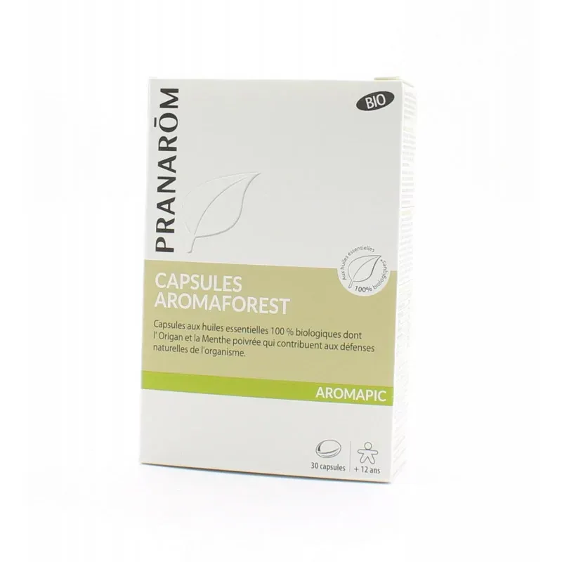 Pranarom Capsules Aromaforest Aromapic 30 capsules - Univers Pharmacie