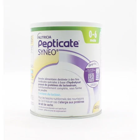 Nutricia Pepticate Syneo 0-6 mois 450g