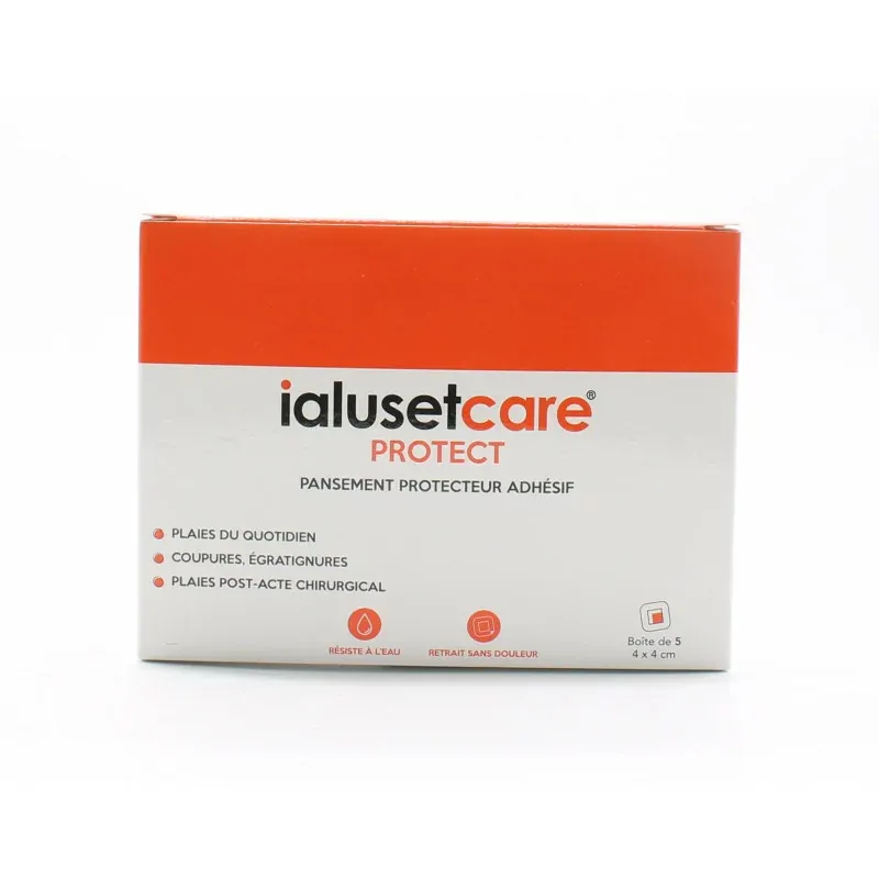 Ialuset Care Protect 4X4cm 5 pièces