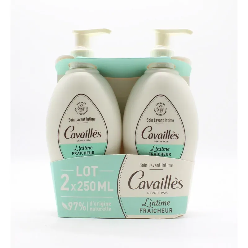 Rogé Cavaillès Soin Lavant Intime L'Intime Fraîcheur 2X250ml - Univers Pharmacie