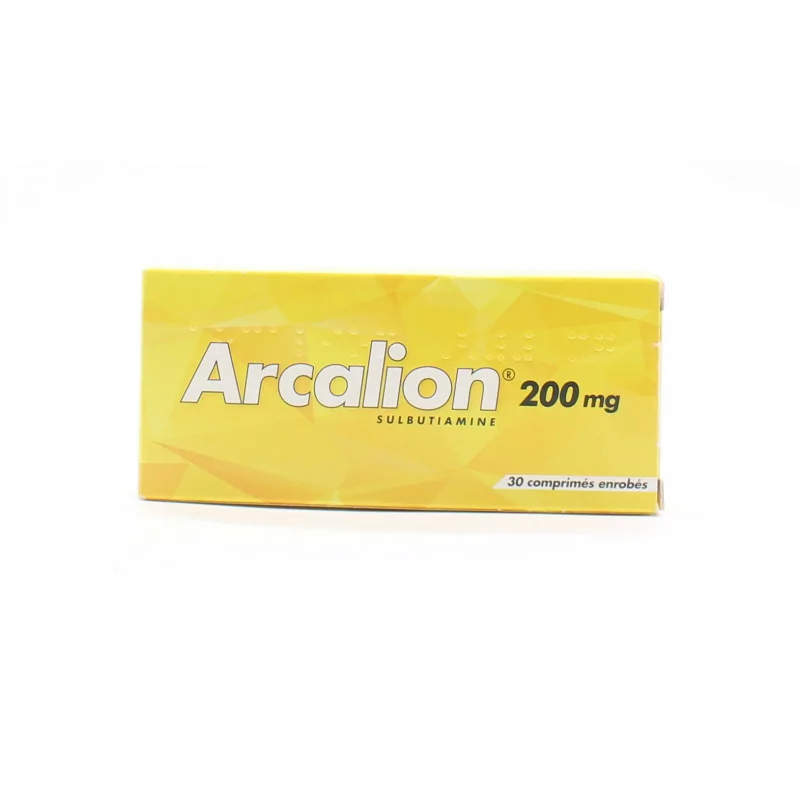 Arcalion Sulbutiamine 200mg 30 comprimés sécables - Univers Pharmacie