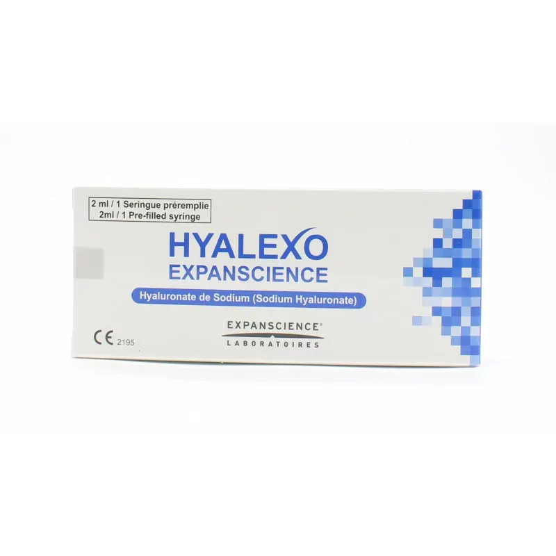 Hyalexo Expanscience Hyaluronate de Sodium 2ml - Univers Pharmacie