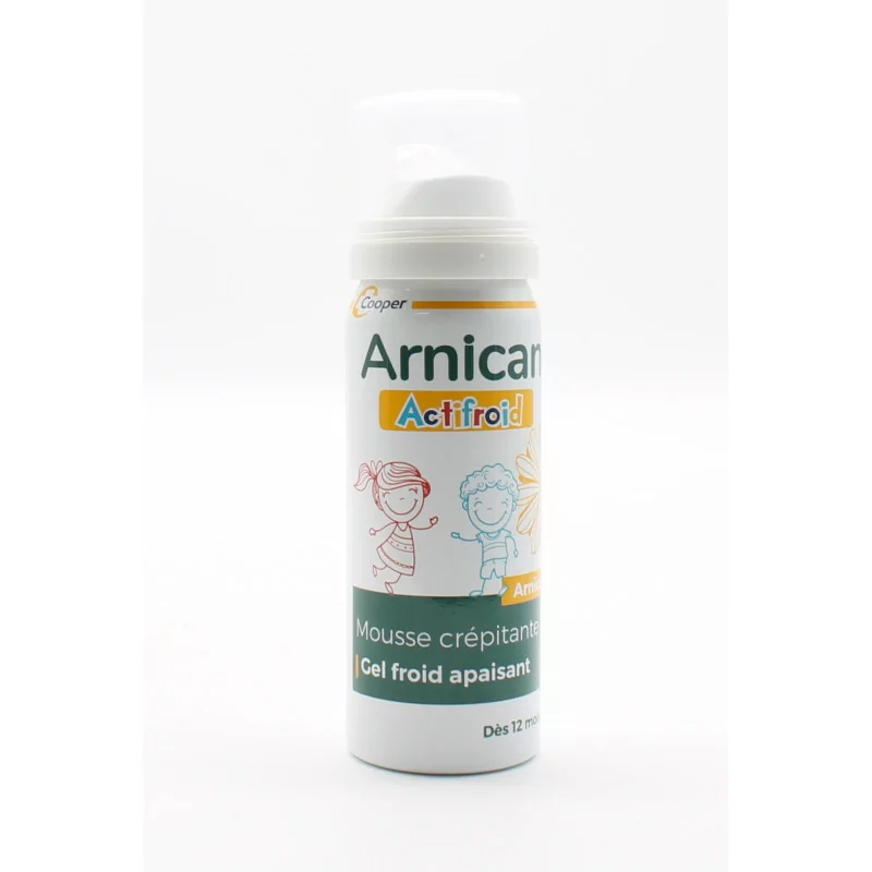 Arnican Actifroid Mousse Crépitante Gel Froid Apaisant 50ml
