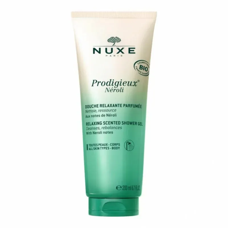 Nuxe Prodigieux Néroli Douche Relaxante Parfumée 200ml - Univers Pharmacie