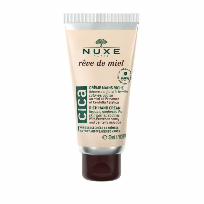 Nuxe Rêve de Miel Cica Crème Mains Riche 50ml - Univers Pharmacie