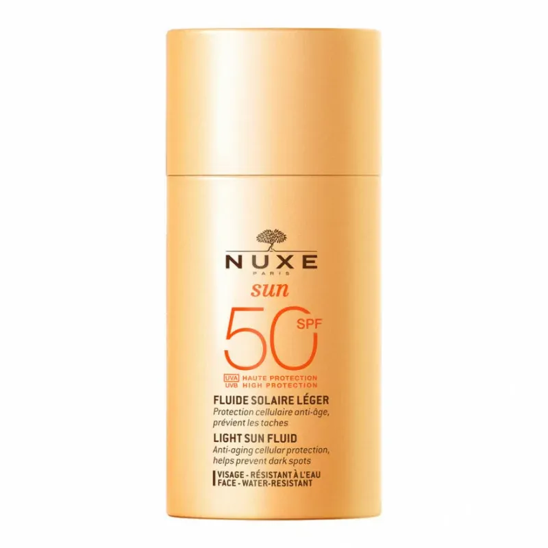 Nuxe Sun Fluide Léger SPF50 50ml - Univers Pharmacie