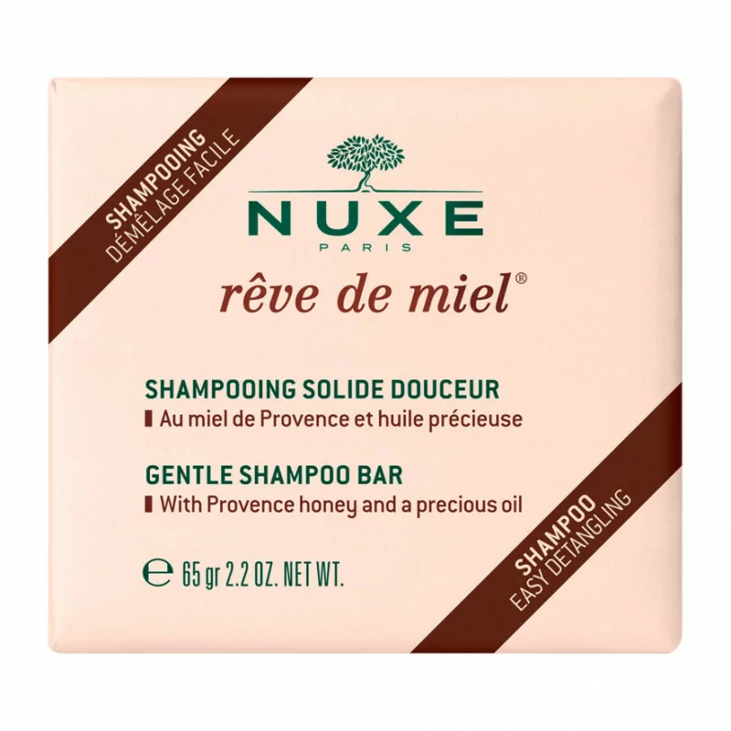 Nuxe Rêve de Miel Shampooing Solide Douceur 65g - Univers Pharmacie