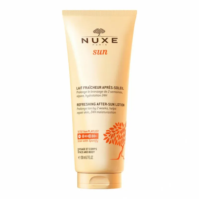 Nuxe Sun Lait Fraîcheur Après-Soleil Visage et Corps 200ml - Univers Pharmacie