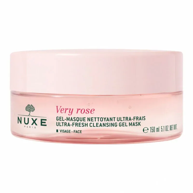 Nuxe Very Rose Gel-masque Nettoyant 150ml - Univers Pharmacie Nuxe Very Rose Gel-masque Nettoyant 150ml - Univers Pharmacie
