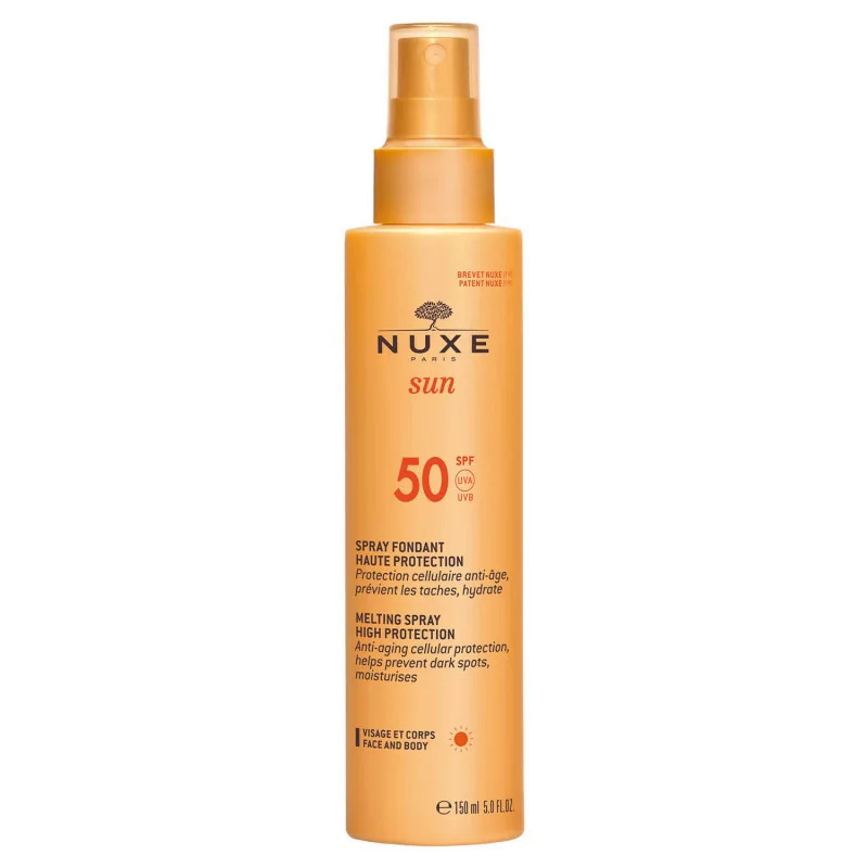 Nuxe Sun Spray Fondant Haute Protection SPF50 150ml - Univers Pharmacie