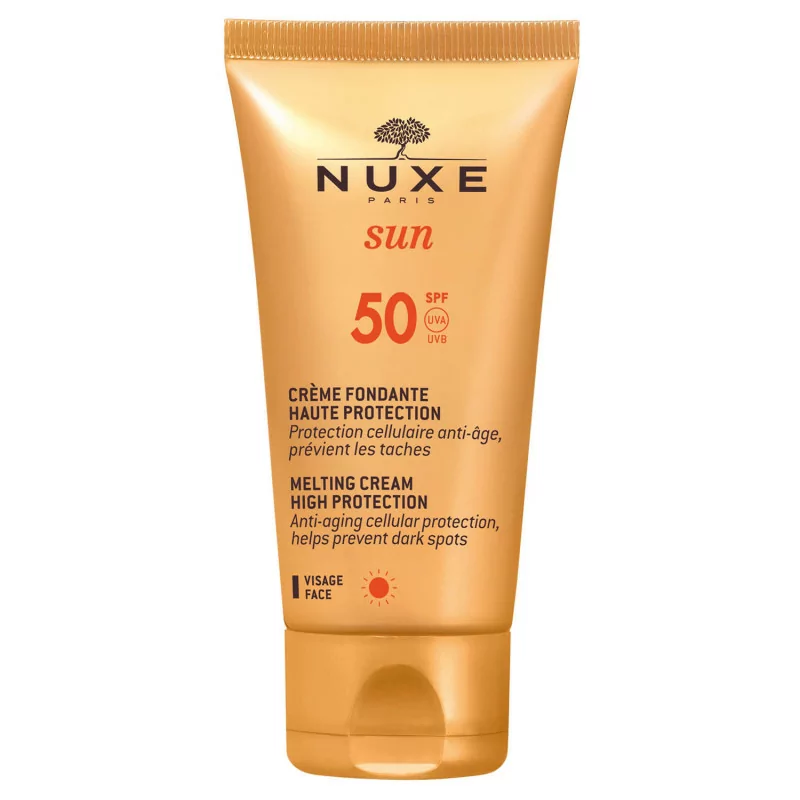 Nuxe Sun Crème Fondante Haute Protection SPF50 50ml - Univers Pharmacie