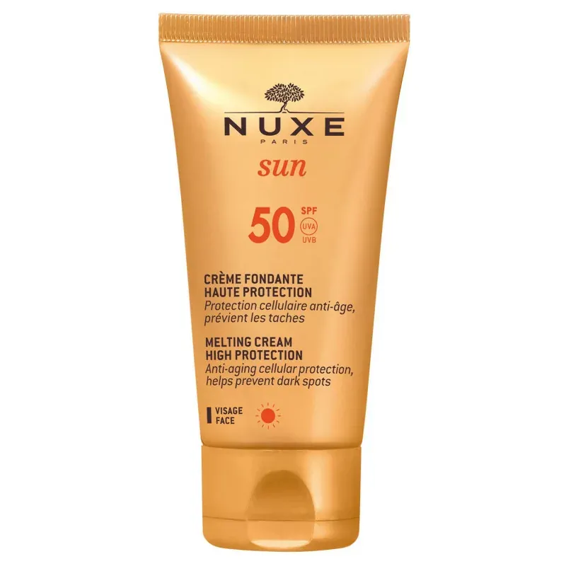 Nuxe Sun Crème Fondante Haute Protection SPF50 50ml - Univers Pharmacie Nuxe Sun Crème Fondante Haute Protection SPF50 50ml - Univers Pharmacie