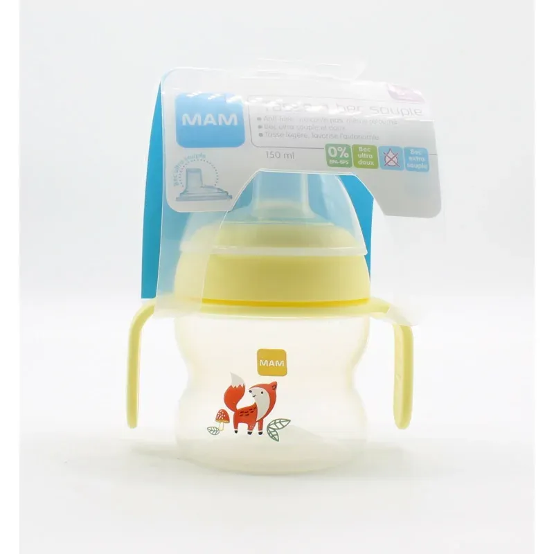 MAM Tasse à Bec Souple 6+mois 150ml - Univers Pharmacie