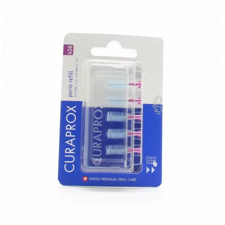 Curaprox Perio Refill Brossettes CPS 406 1,7 - 6,5 mm X5 - Univers Pharmacie