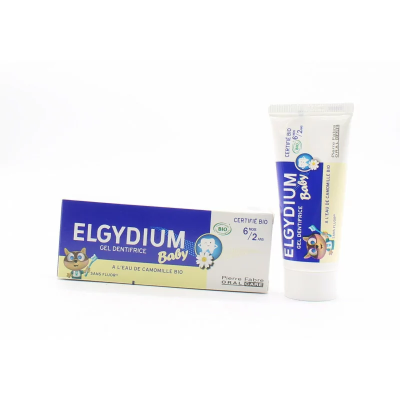 Elgydium Gel Dentifrice Baby Bio 30ml - Univers Pharmacie