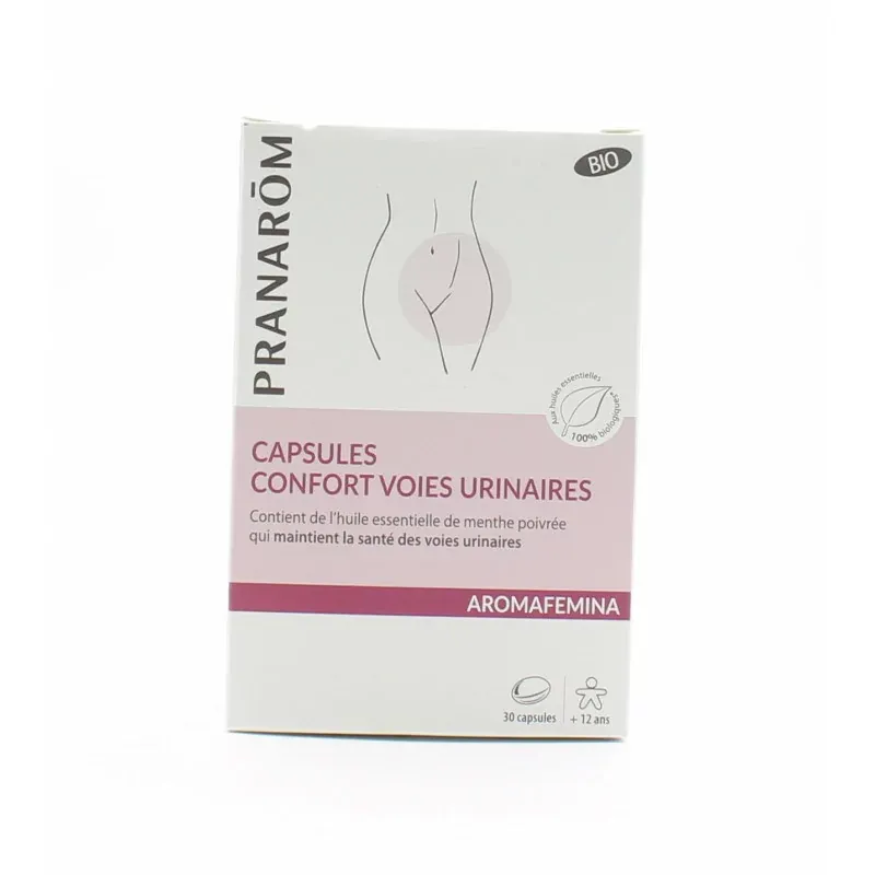 Pranarom Aromafemina Confort Voies Urinaires Bio 30 capsules - Univers Pharmacie