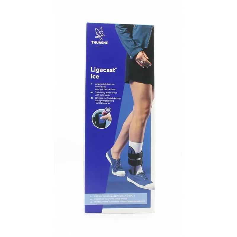 Thuasne Ligacast Ice Attelle Cheville Taille 1 - Univers Pharmacie
