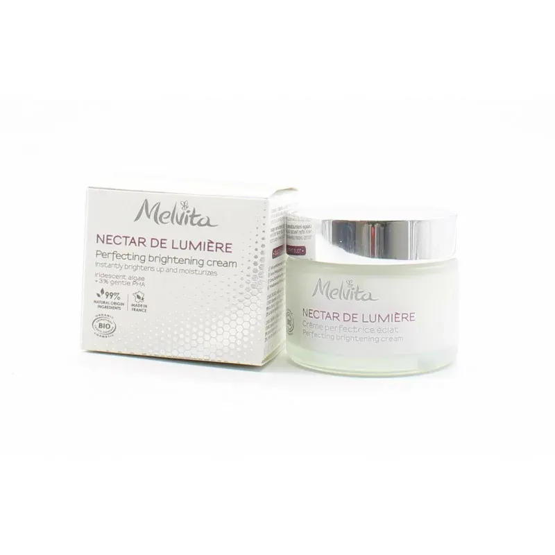 Melvita Nectar de Lumière Crème Perfectrice Eclat Bio 50ml - Univers Pharmacie