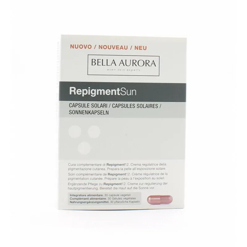 Bella Aurora Repigment Sun 30 capsules - Univers Pharmacie
