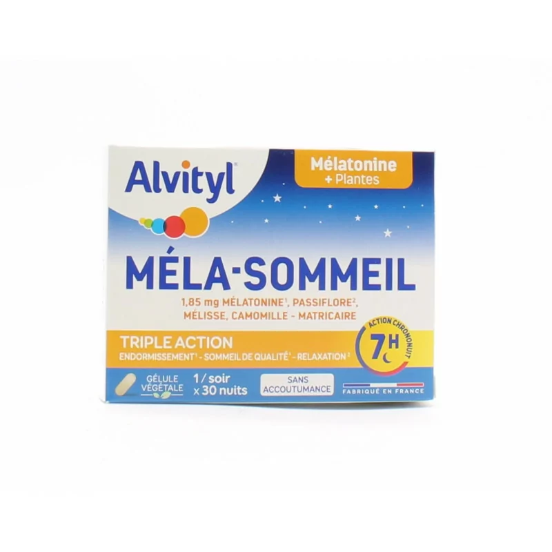 Alvityl® Méla-Sommeil : complément alimentaire pour favoriser le sommeil -  Alvityl