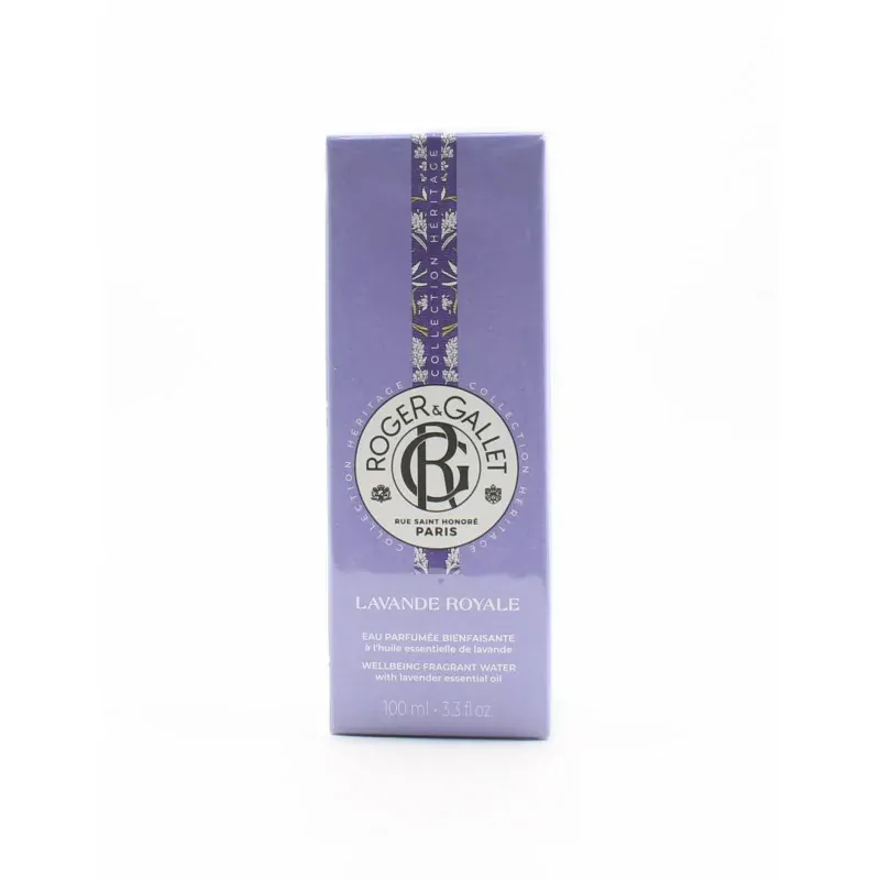 Roger & Gallet Lavande Royale Eau Parfumée Bienfaisante 100ml - Univers Pharmacie