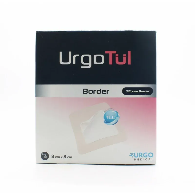 UrgoTul Border 8X8cm 16 pièces