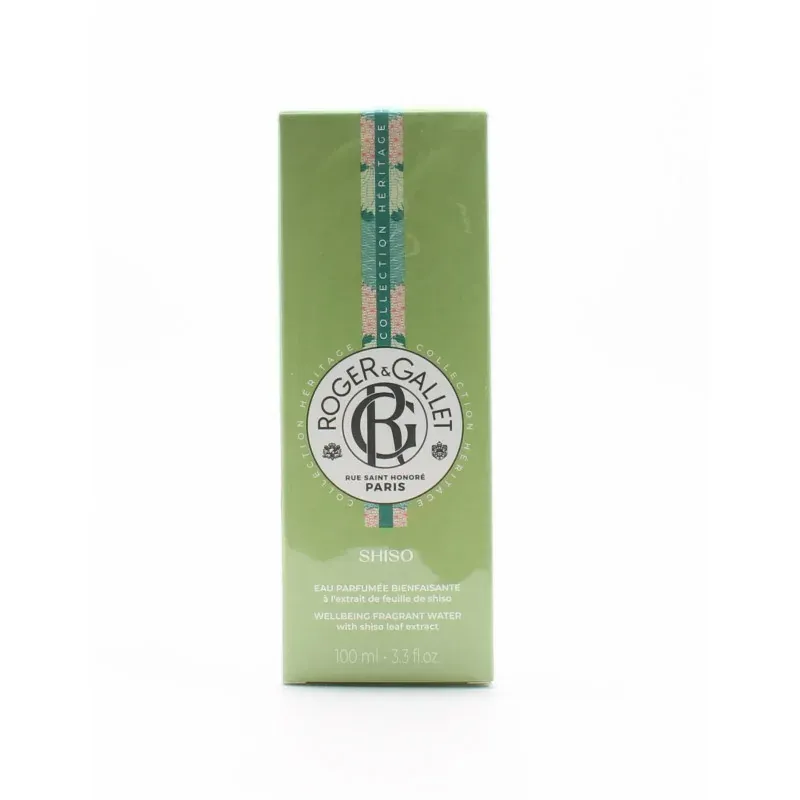 Roger&Gallet Eau Parfumée Bienfaisante Shiso 100ml - Univers Pharmacie
