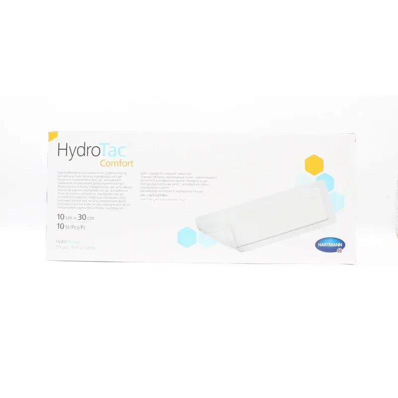 HydroTac Comfort Pansement 10X30cm 10 pièces