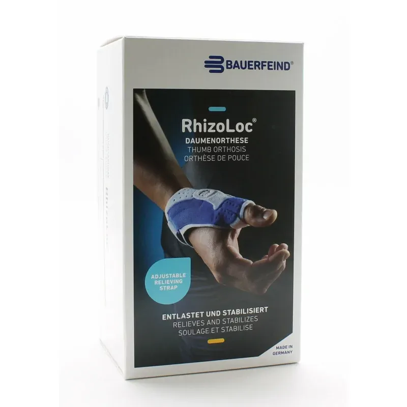 Bauerfeind RhizoLoc Orthèse de Pouce Gauche Taille 1