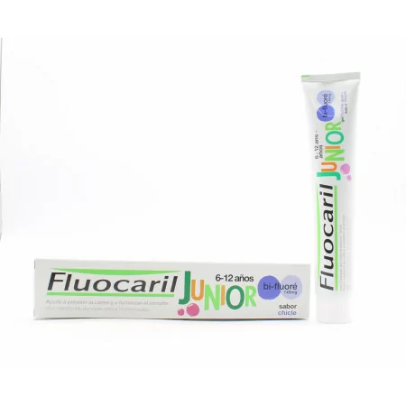 Fluocaril Dentifrice Junior 6-12 ans Gel Bubble Gum 75ml