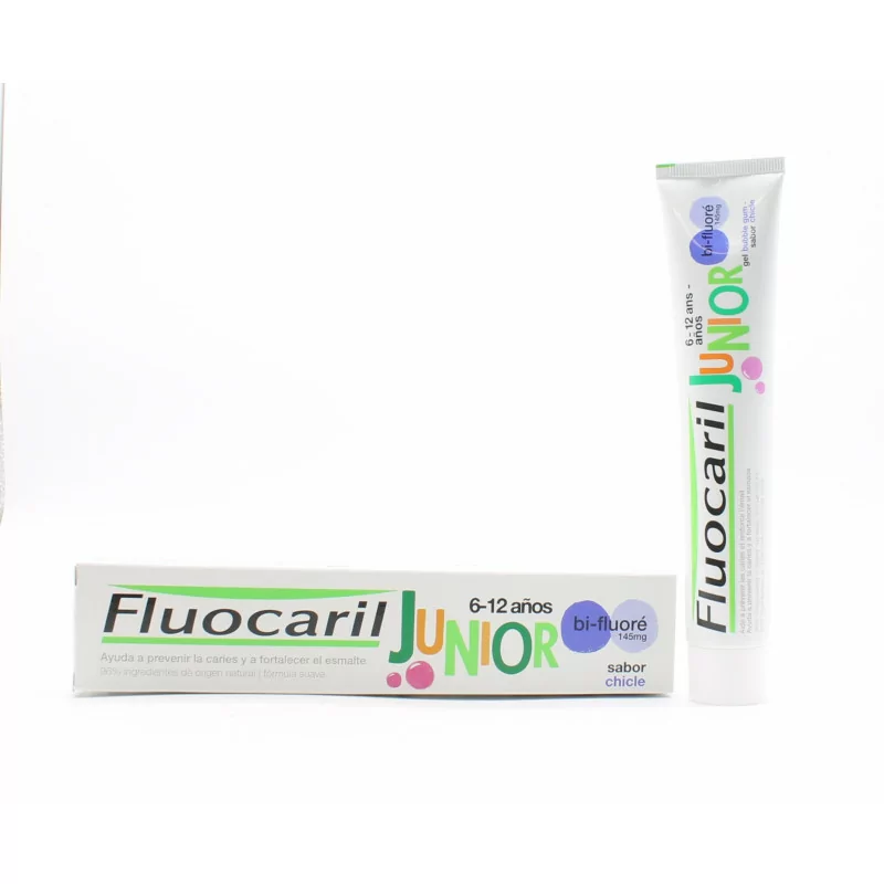 Fluocaril Dentifrice Junior 6-12 ans Gel Bubble Gum 75ml