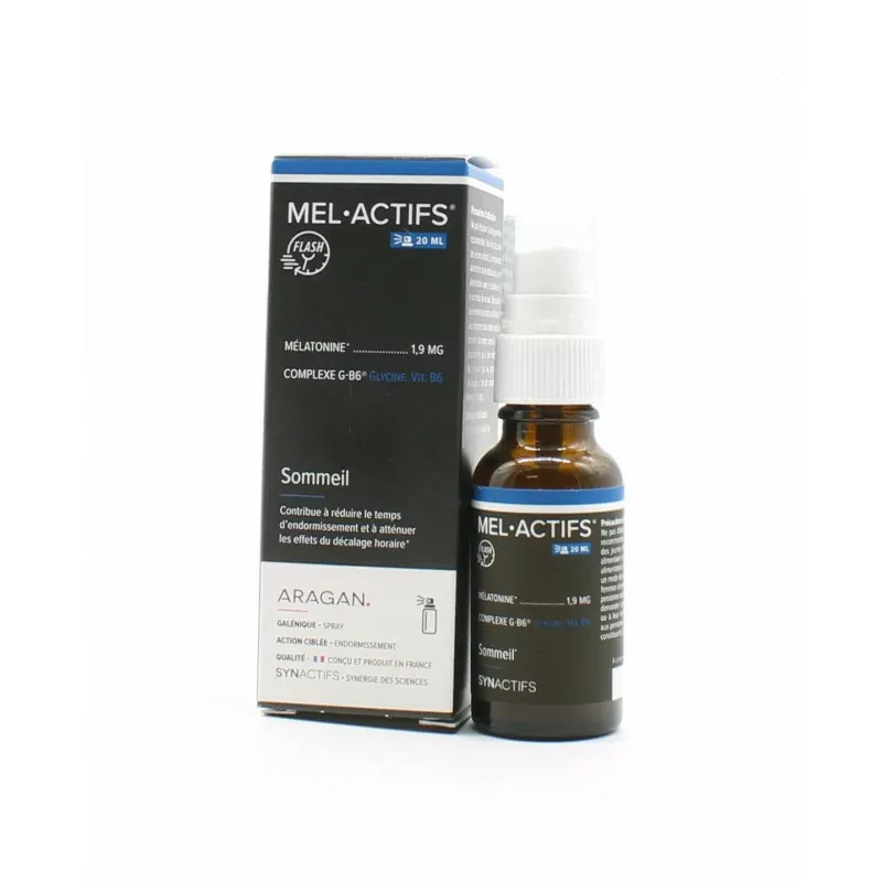 Synactif Mel-Actifs Spray Sommeil 20ml - Univers Pharmacie