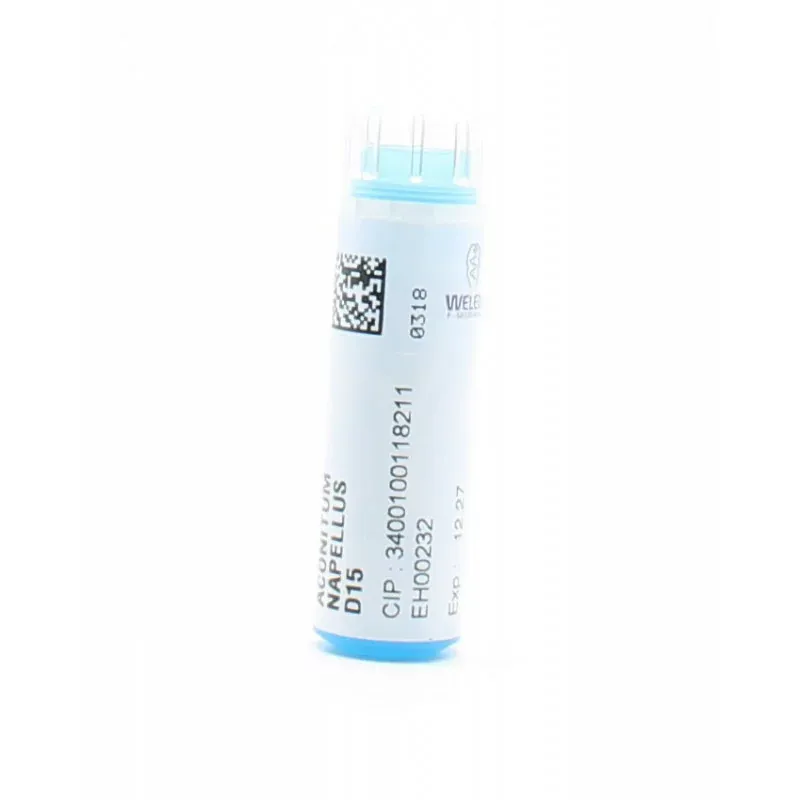 Weleda Aconitum Napellus D15 tube granules