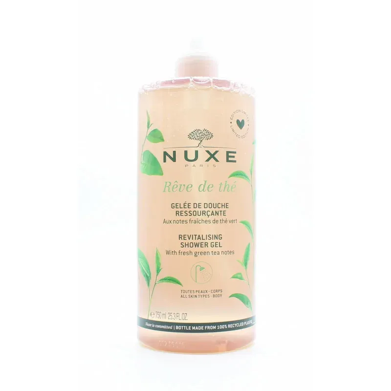 Nuxe Rêve de Thé Gelée de Douche Ressourçante 750ml - Univers Pharmacie
