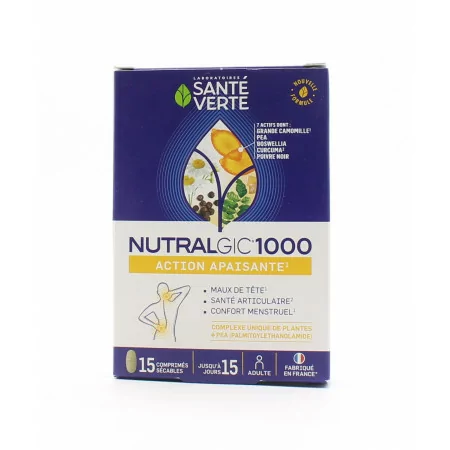 Santé Verte Nutralgic 1000 15 comprimés