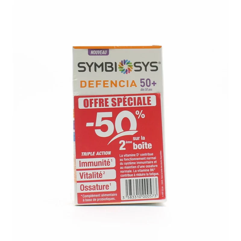 Symbiosys Defencia 50+ 2X30 gélules
