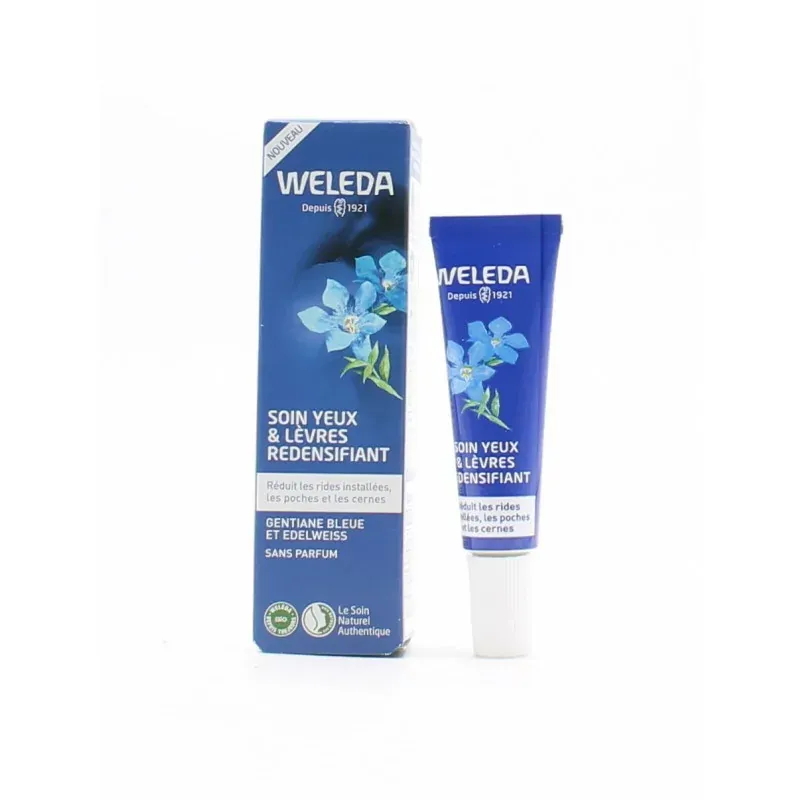 Weleda Soin des Yeux & Lèvres Redensifiant 10ml - Univers Pharmacie