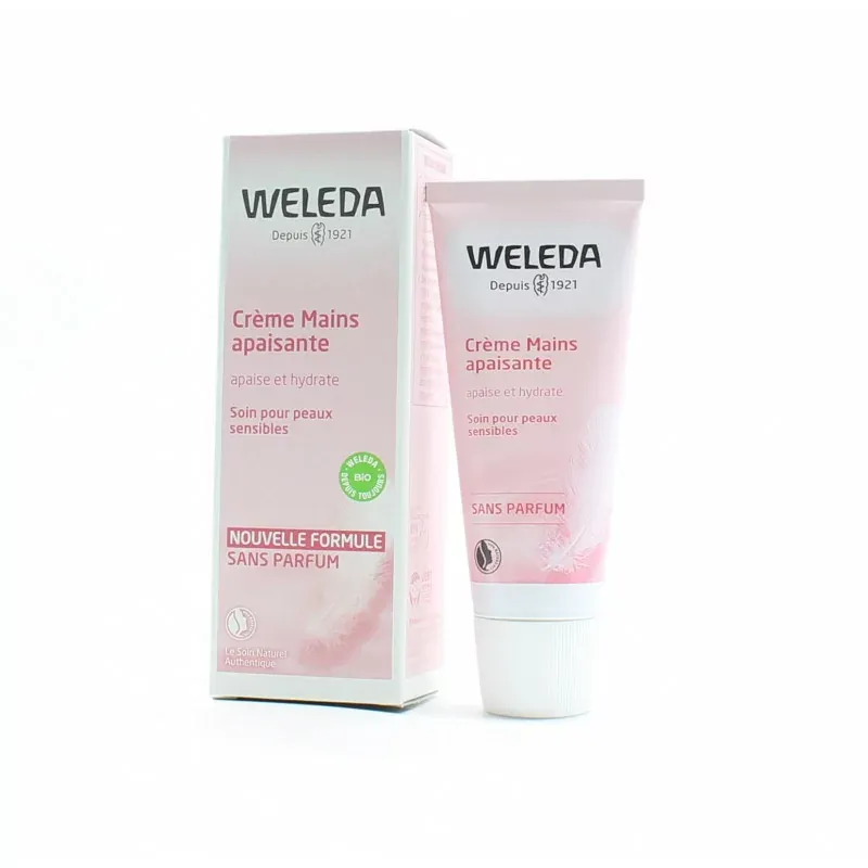 Weleda Crème Mains Apaisante Bio 50ml - Univers Pharmacie