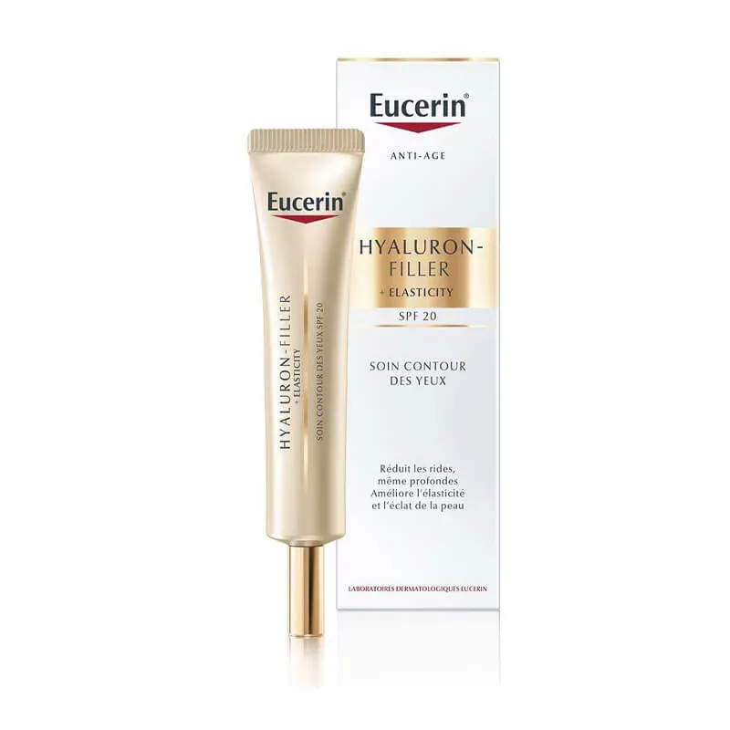 Eucerin Hyaluron-Filler+ Elasticity Soin Contour des Yeux SPF20 15ml