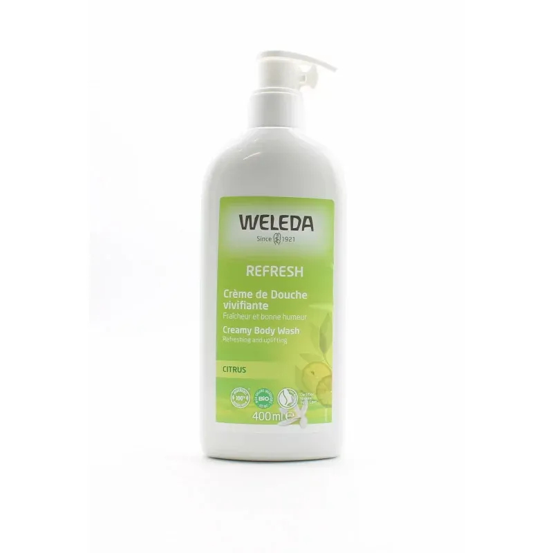 Weleda Refresh Crème de Douche Vivifiante 400ml